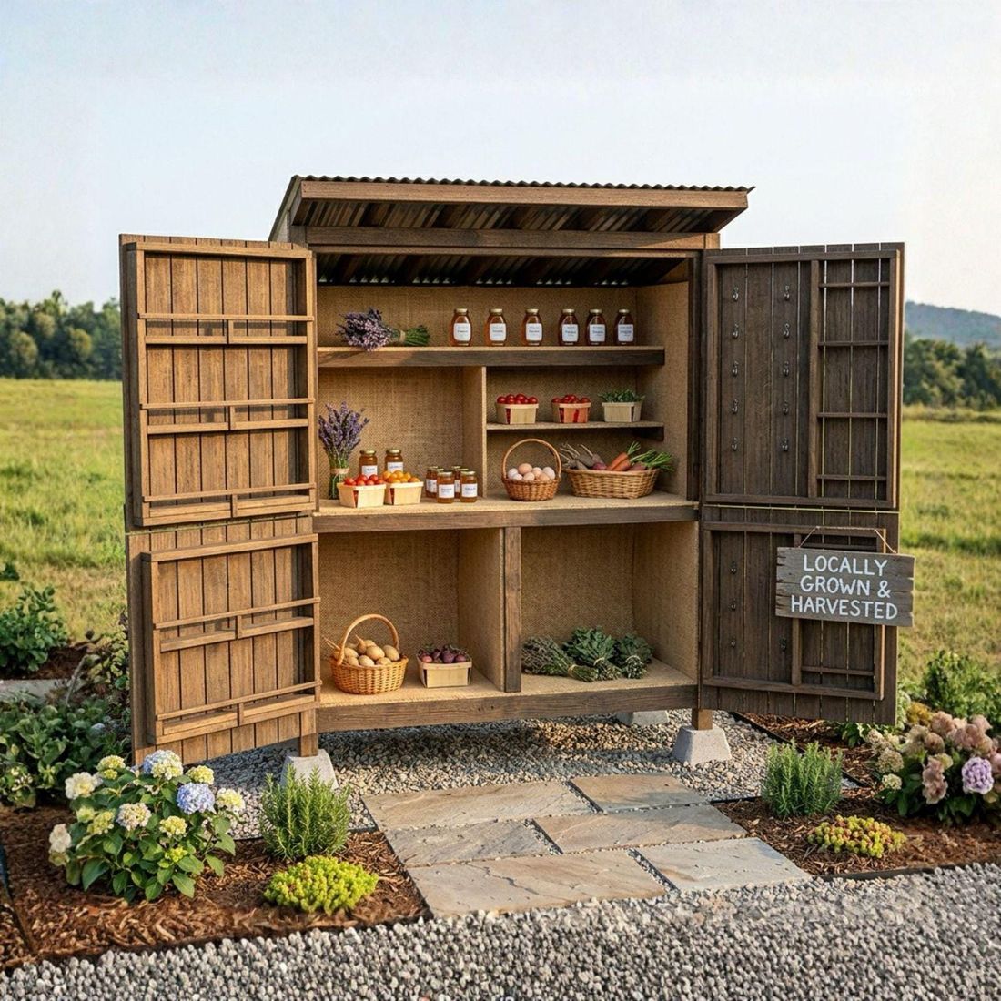DIY Roadside Farmstand Plans PDF