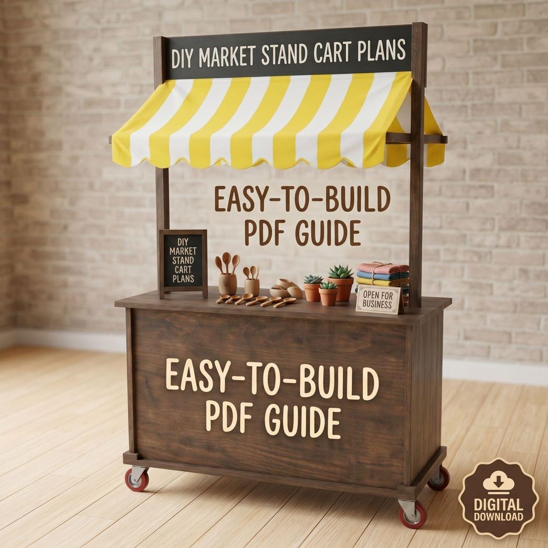 DIY Lemonade Cart Plans PDF